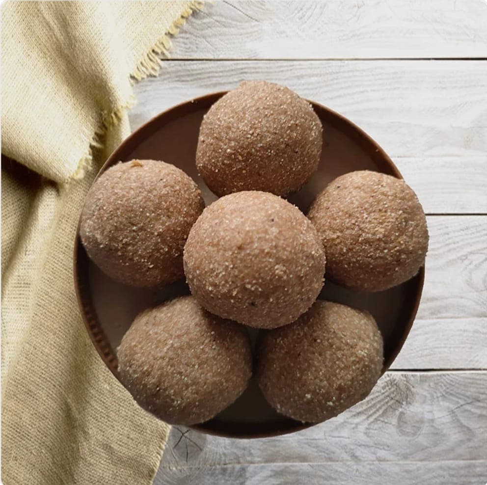 Traditional homemade Millet Laddu
