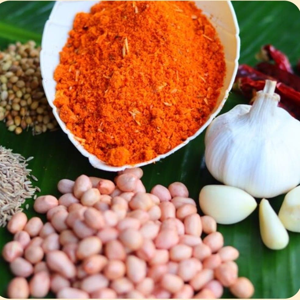 Traditional homemade Palli Karam