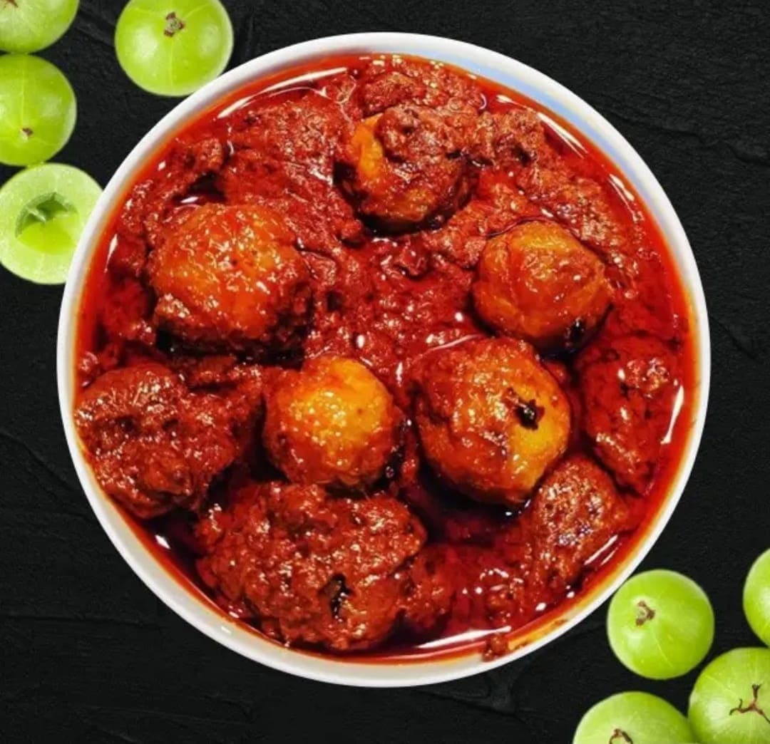 Traditional homemade Usrikaya Pickle